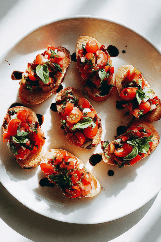 How To Make Fresh & Easy Tomato Bruschetta at Home