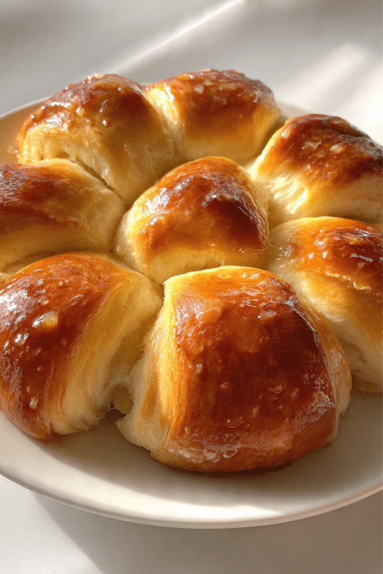 Honey Butter Crescent Rolls