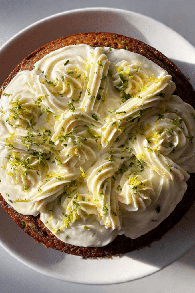 Zucchini Cake with Lemon Cream Cheese Frosting