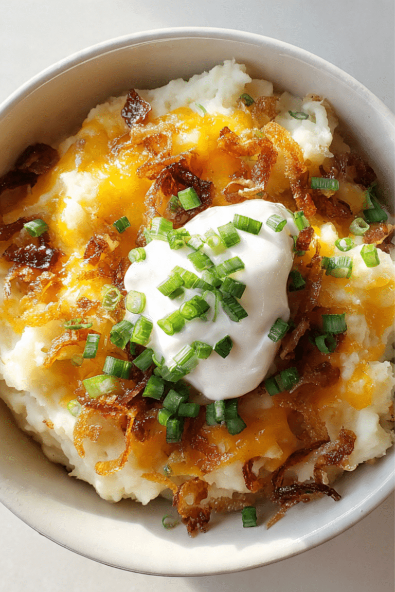 Loaded Mashed Potatoes