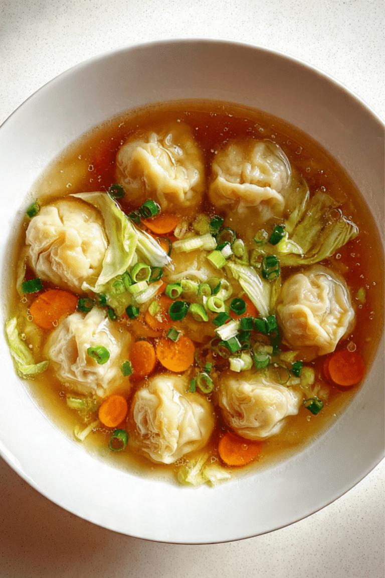 Easy Dumpling Soup