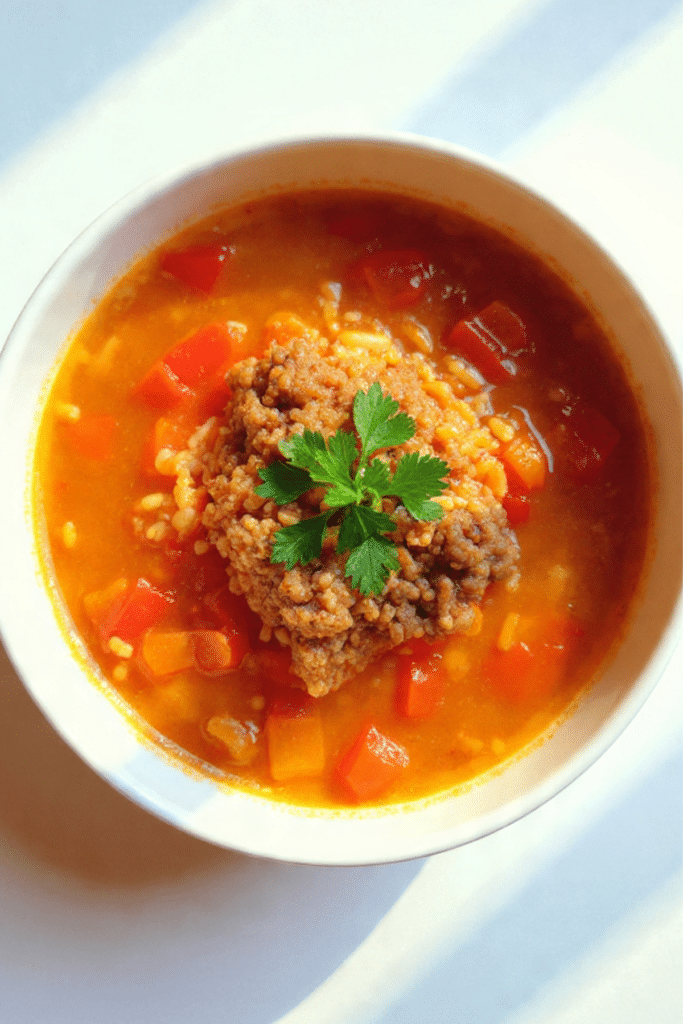 Stuffed Pepper Soup