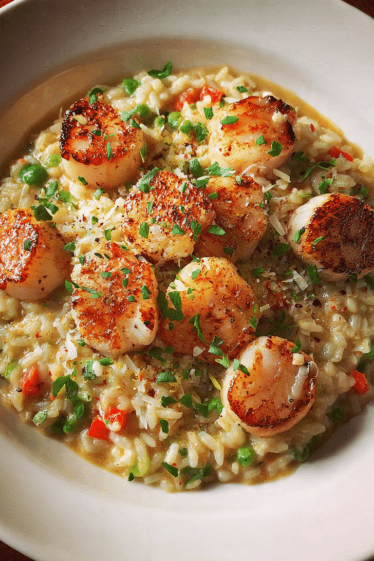 Shrimp and Scallop Risotto