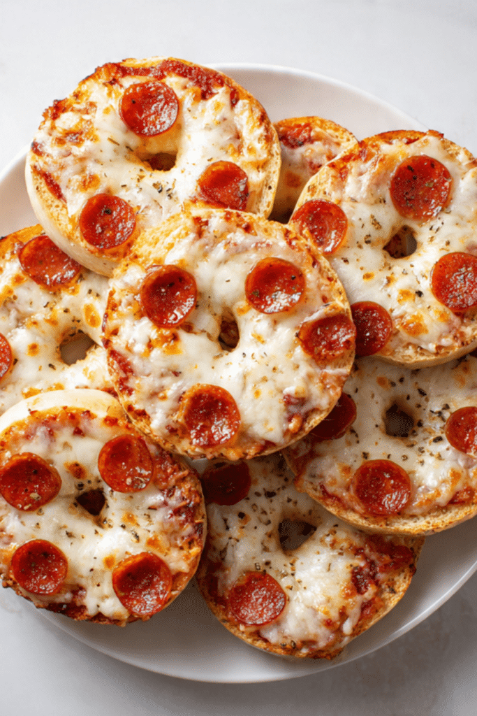 Pizza Bagels