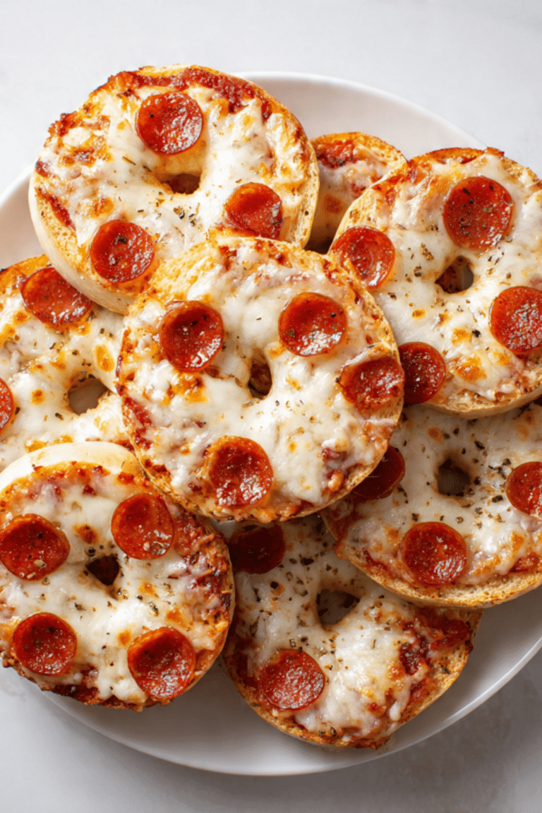 Pizza Bagels