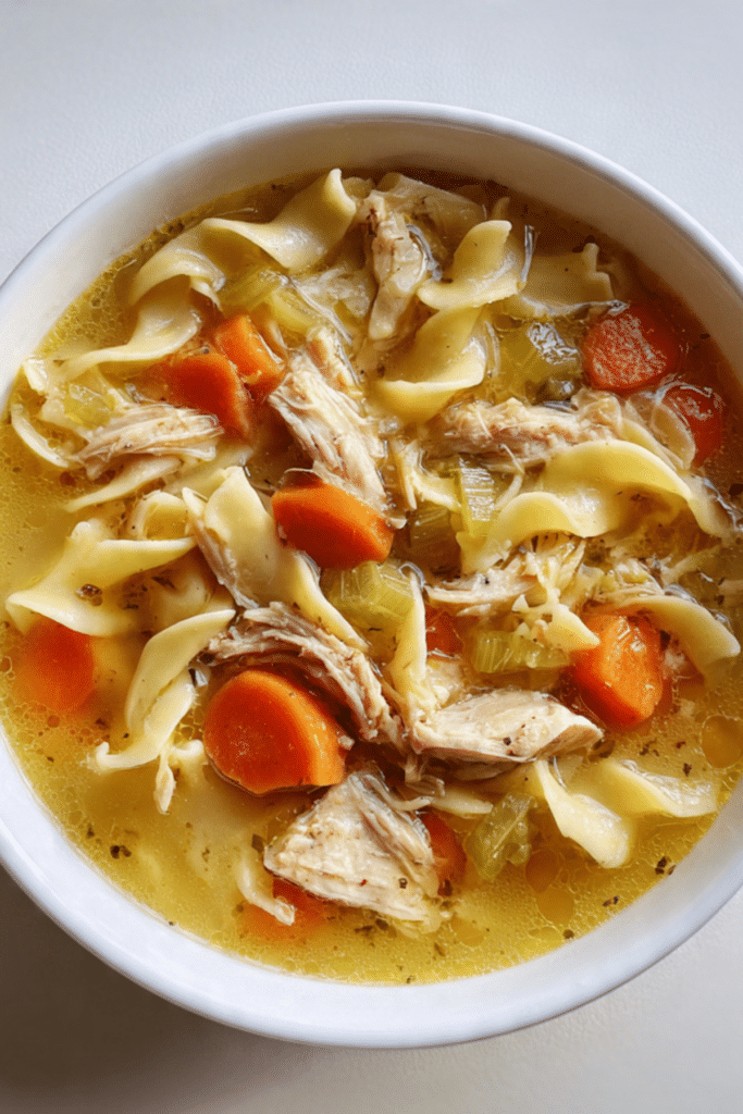 Easy Homemade Chicken Noodle Soup