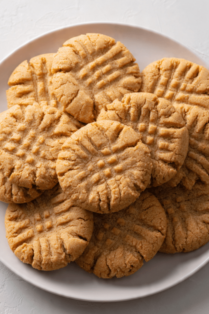 Soft & Chewy Peanut Butter Cookies