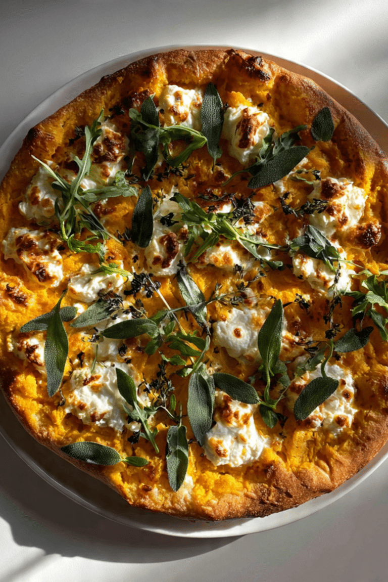 Butternut Squash Pizza