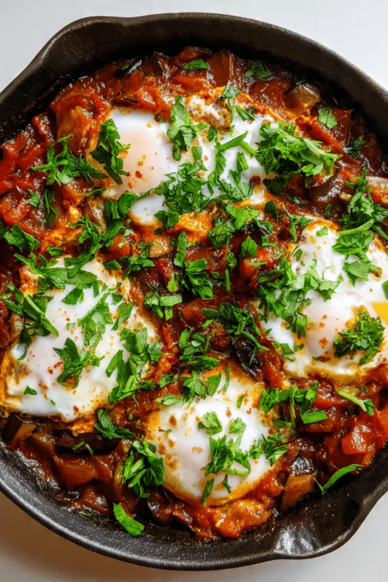 Eggplant Shakshuka