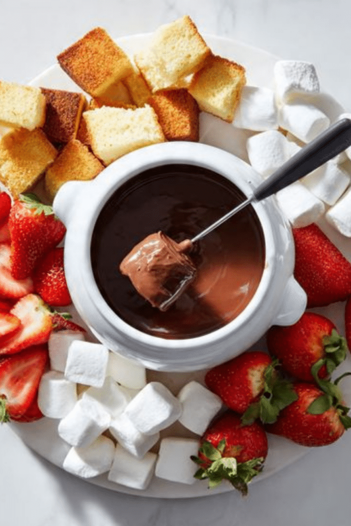 Nutella Chocolate Fondue