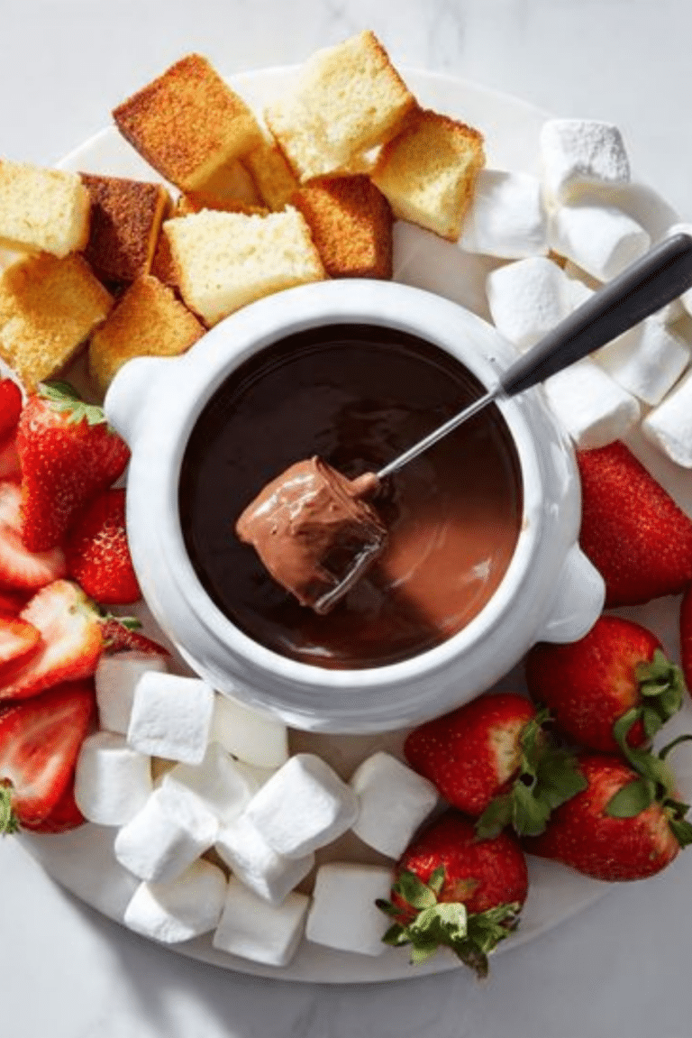 Nutella Chocolate Fondue