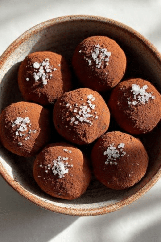 Sweet Potato Chocolate Truffles