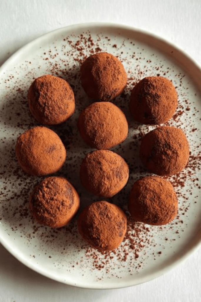 Sweet Potato Chocolate Truffles