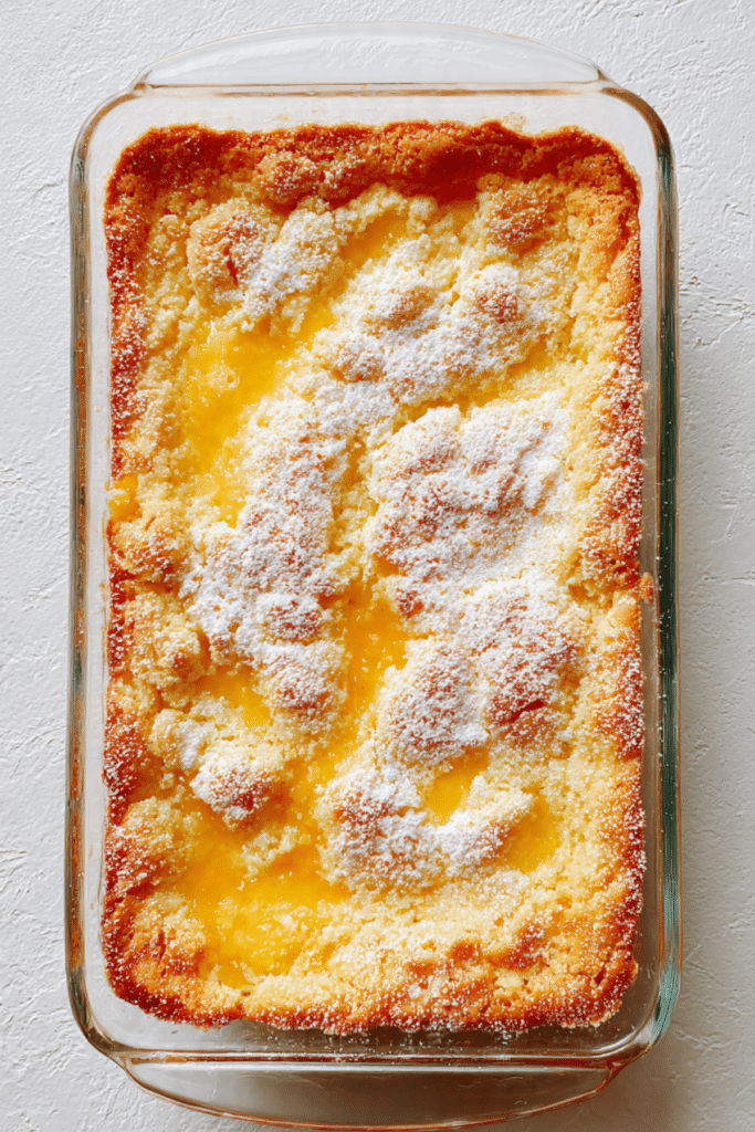 Lemon Dump Cake
