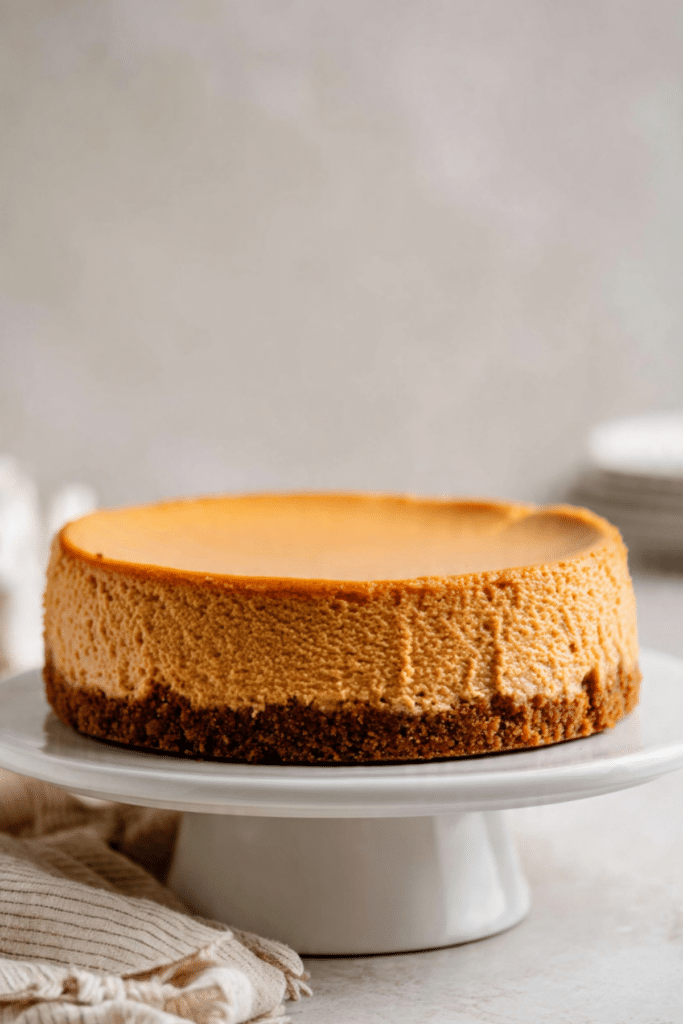 Sweet Potato Cheesecake