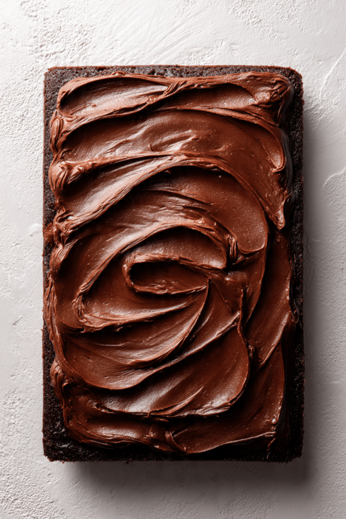 Chocolate Sheet Cake with Chocolate Frosting