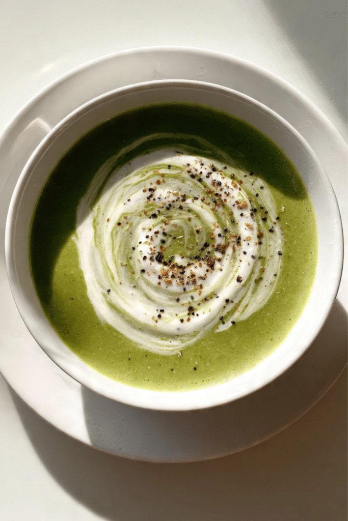 Cream of Spinach Soup