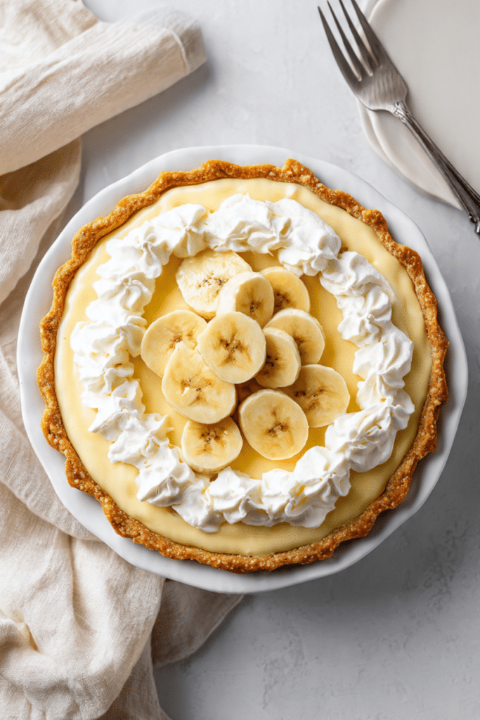 Homemade Banana Cream Pie