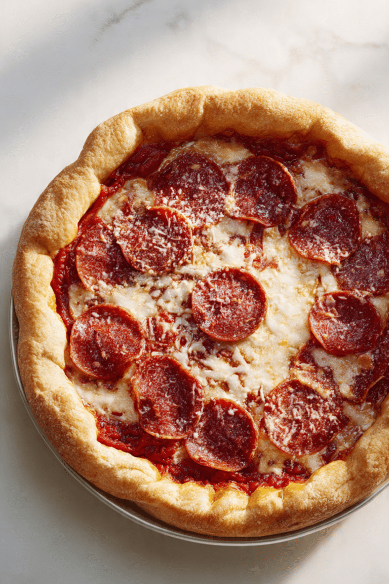 Deep Pan Pizza with Stretch