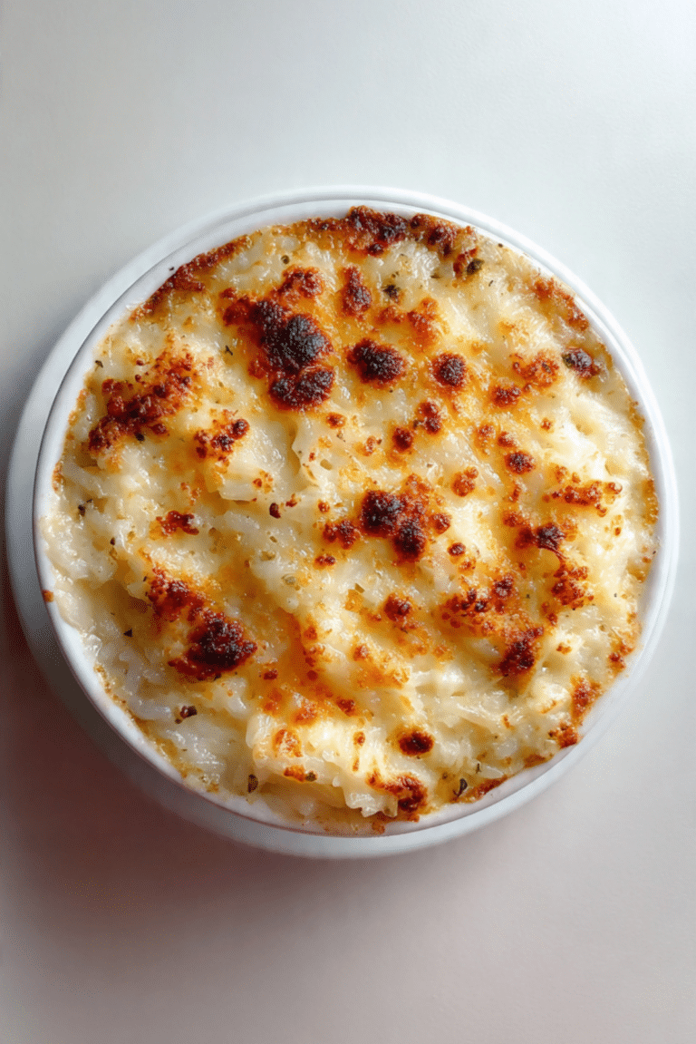 4-Cheese Baked Rice