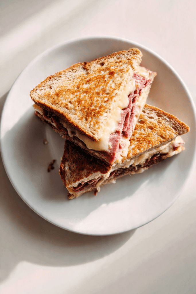 Corned Beef & Cheese Sandwich