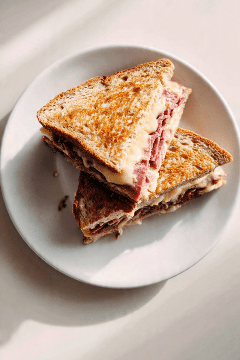 Corned Beef & Cheese Sandwich