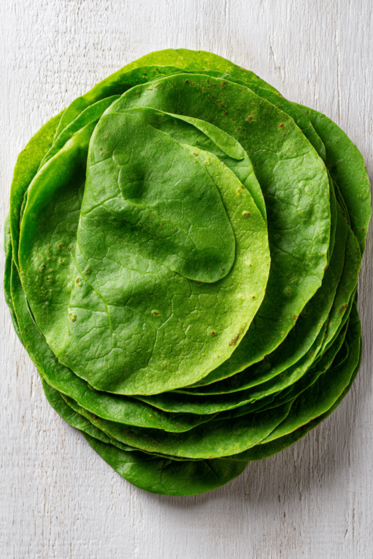 Spinach Tortillas