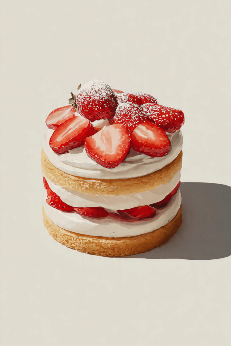 Strawberry Yogurt Shortcake