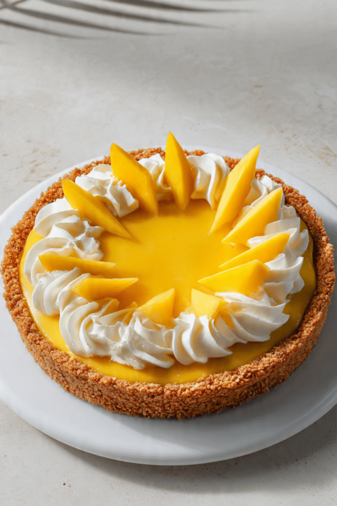 Mango Cream Pie