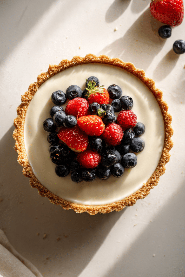 No-Bake Yogurt Cheesecake