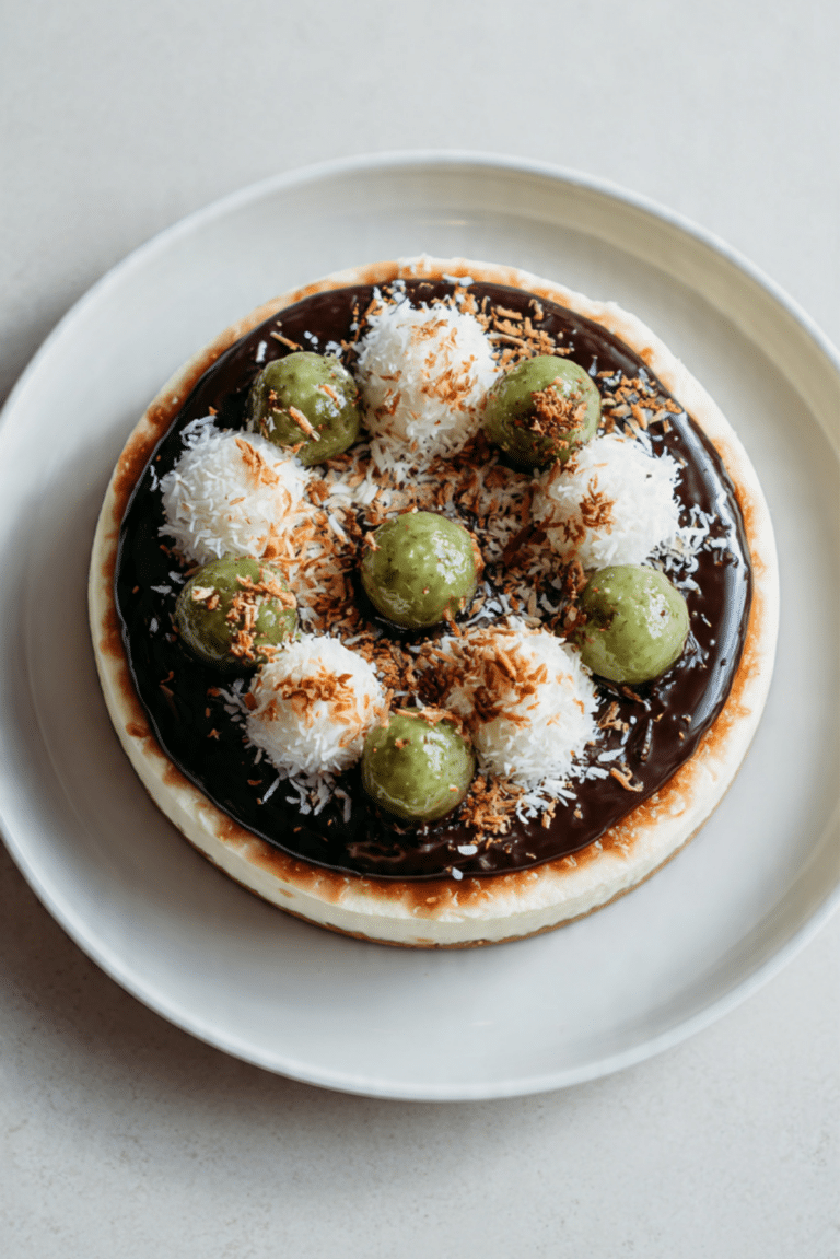 Onde-Onde Cheesecake