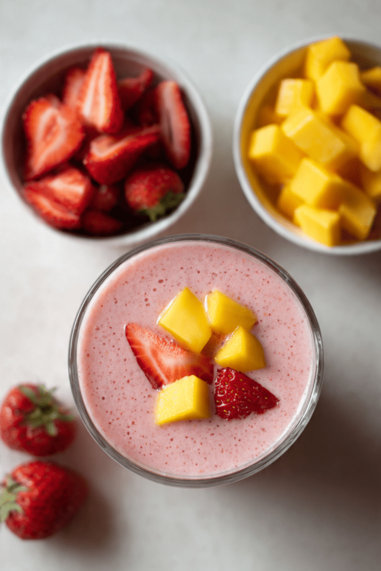 Tropical Strawberry Smoothie