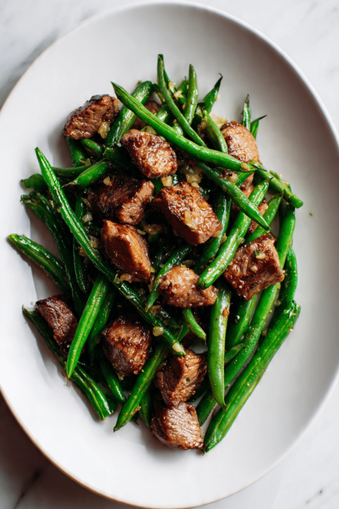 Green Beans with Meat