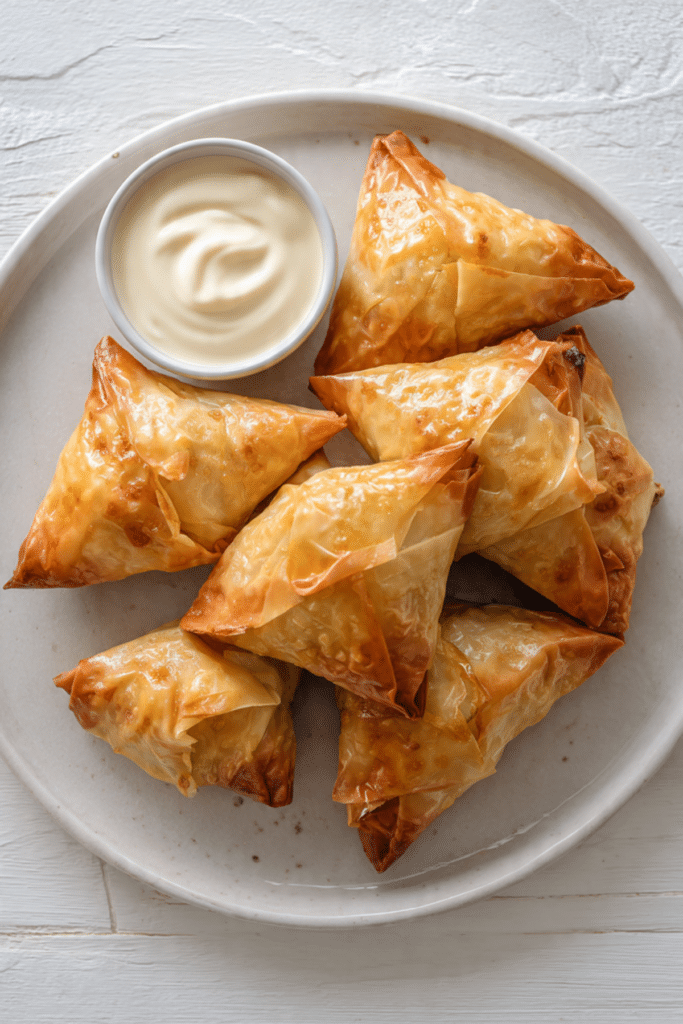 Spicy Tuna and Cheese Parcels