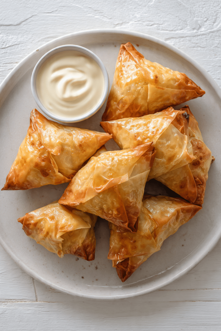 Spicy Tuna and Cheese Parcels