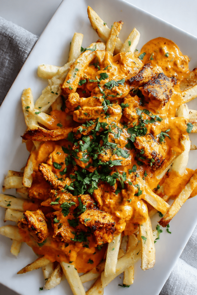 Chicken Tikka Masala Fries