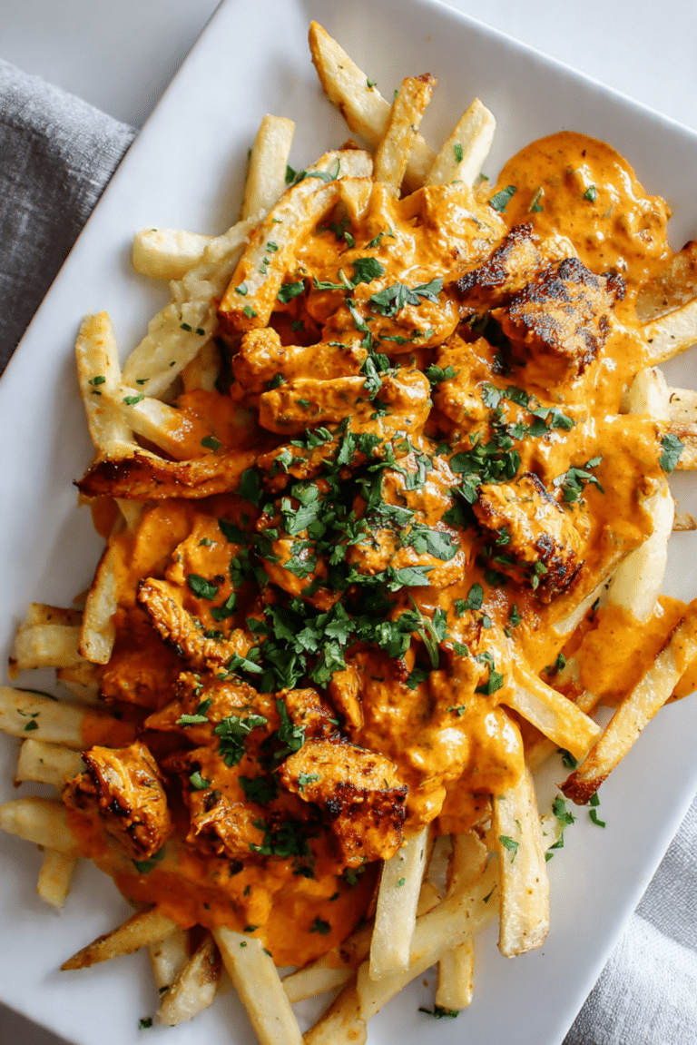 Chicken Tikka Masala Fries
