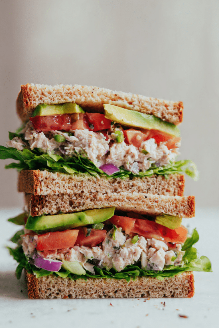 Tuna Avocado Sandwich