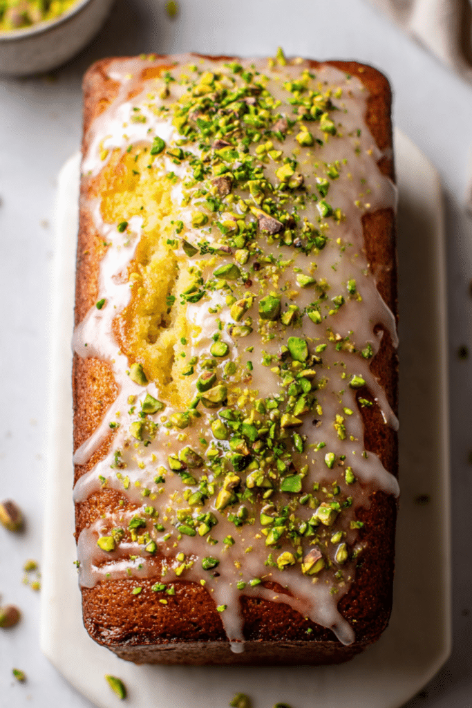 Lemon Pistachio Loaf