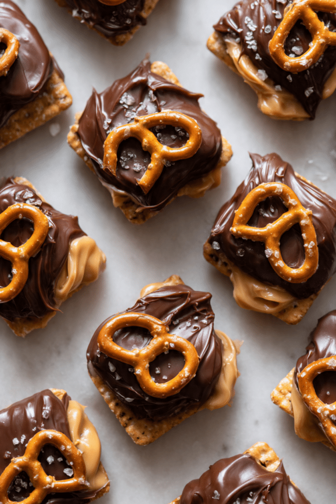Chocolate Peanut Butter Pretzel Bites