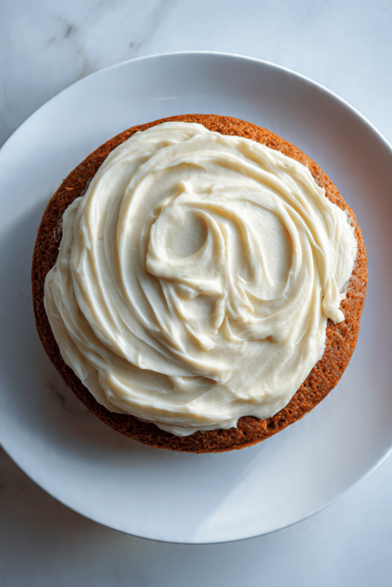 Super Moist 1-Layer Carrot Cake
