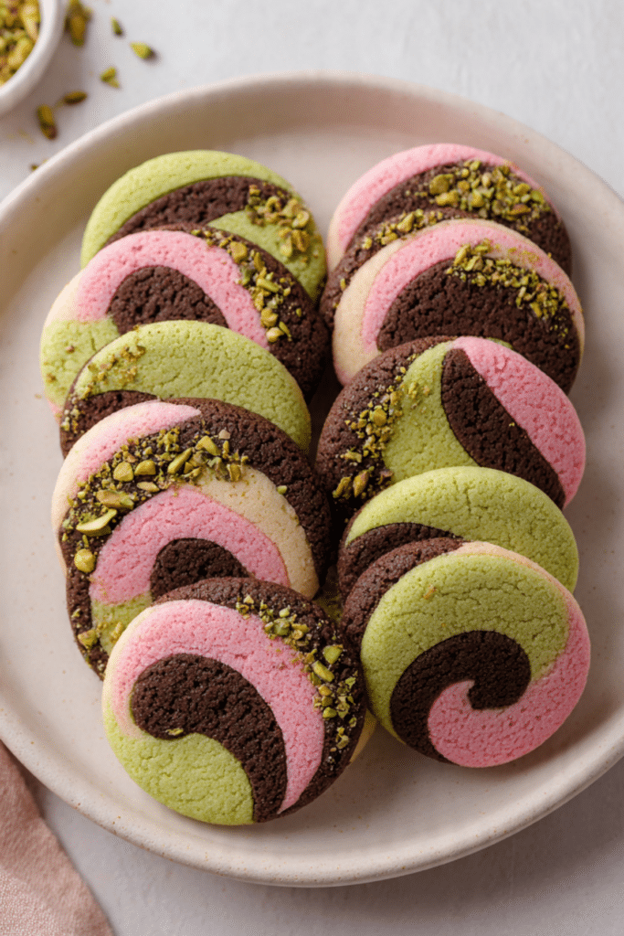 Spumoni Cookies