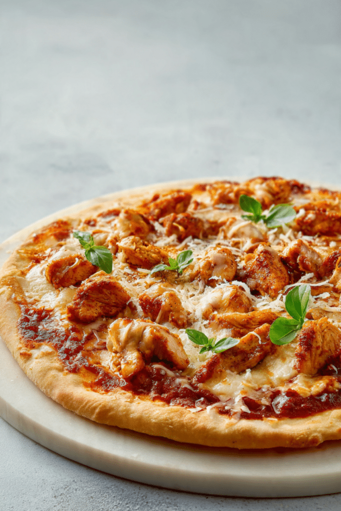 High-Protein Chicken Parm Pizza