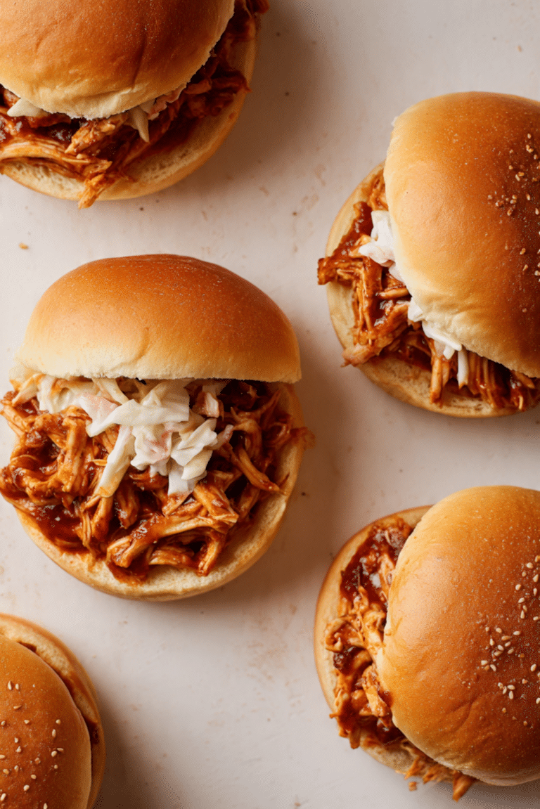 BBQ Chicken Sloppy Joes