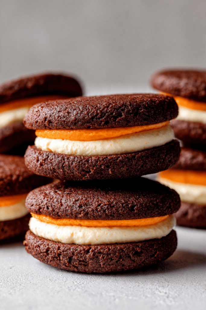 Chocolate Orange Sandwich Cookies