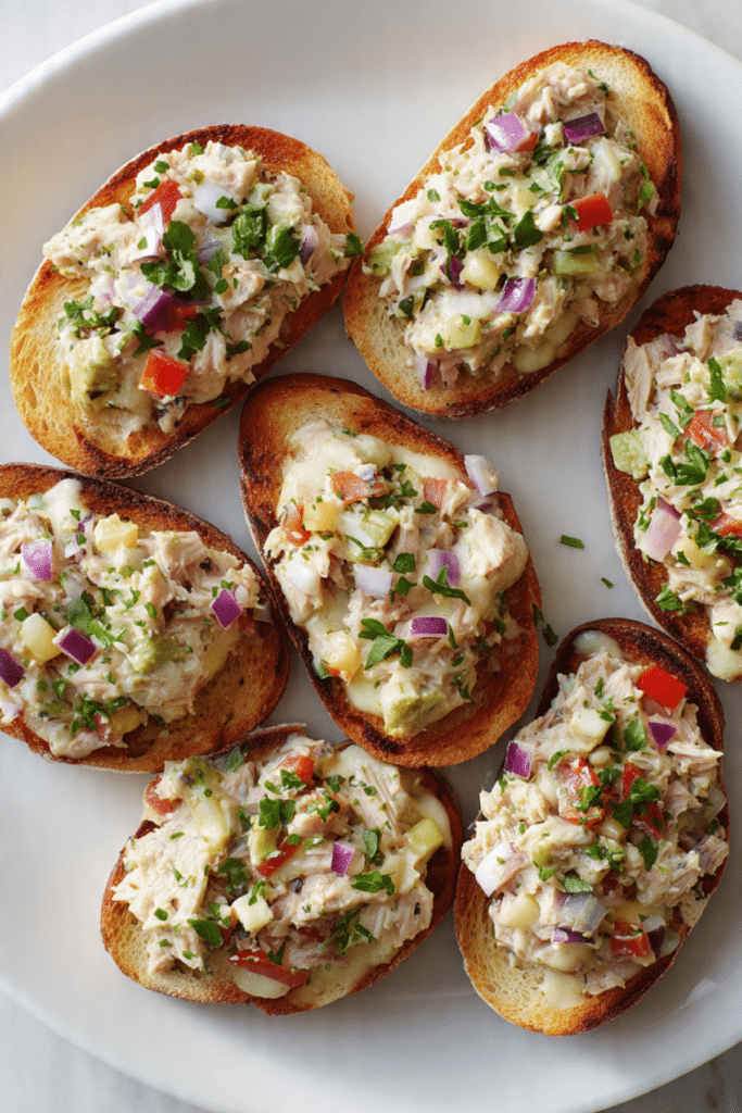 Mediterranean Tuna Melts