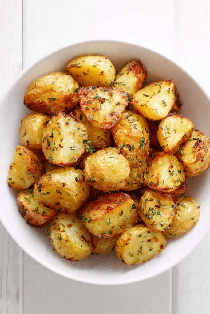 Air-fryer roast potatoes recipe