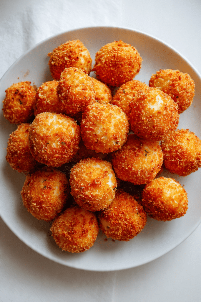 Air-Fryer Mozzarella Balls