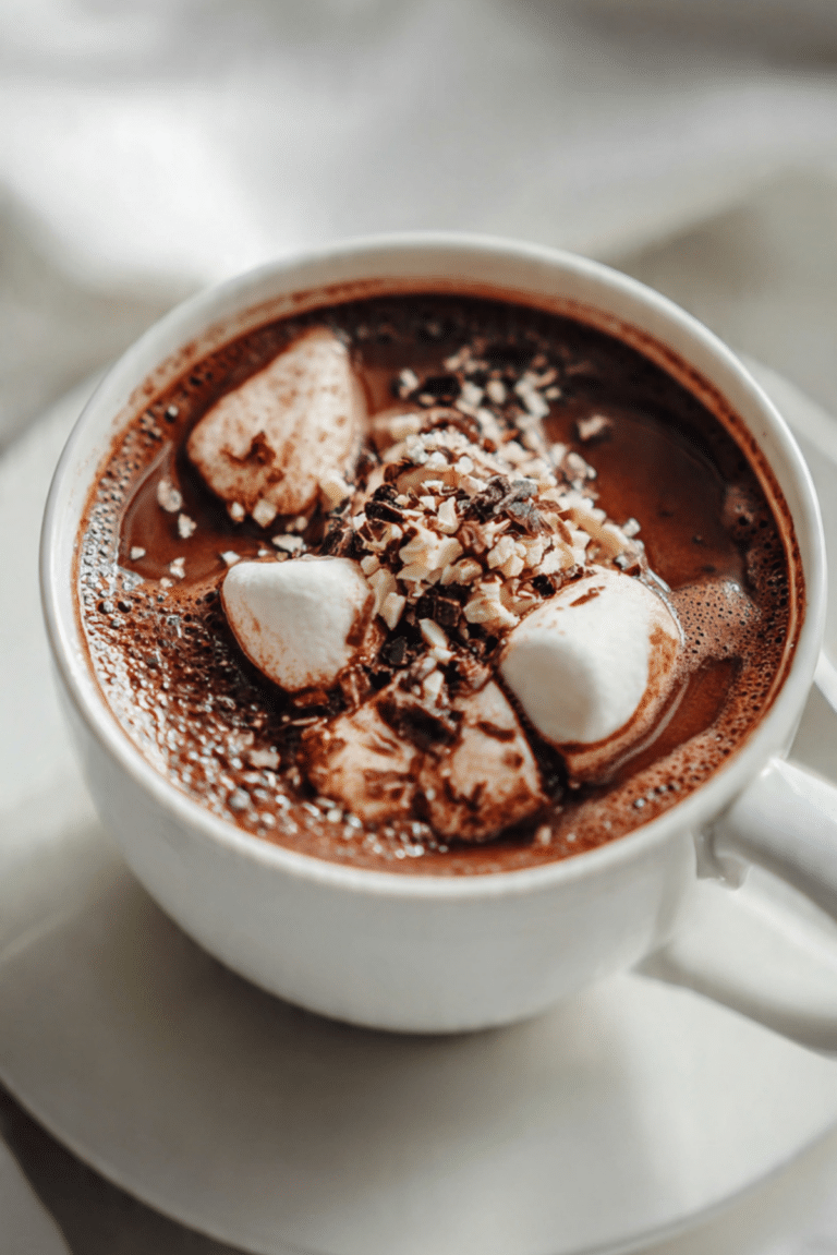 Decadent Slow Cooker Hot Chocolate