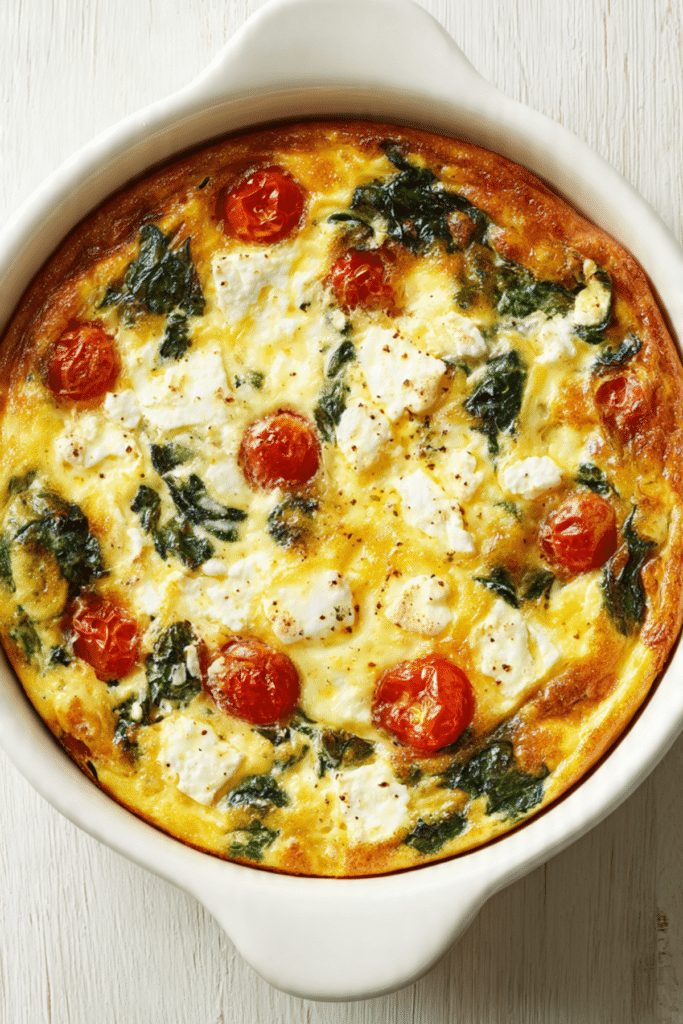 Baked Feta Frittata
